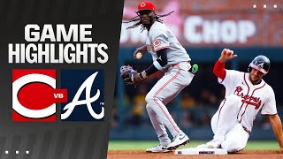 Reds vs Braves Game Highlights 72224  MLB Highlights [upl. by Okiek]