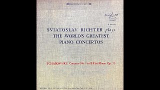 RICHTER TCHAIKOVSKY Concerto no 1 [upl. by Stine]