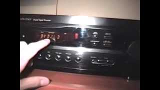 Receiver Pioneer Modelo VSXD307 [upl. by Gorga796]