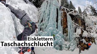 Eisklettern Pitztal  Taschachschlucht  feat AlpineFex [upl. by Rambert856]