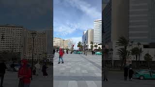 🇲🇦 The city center of Tangier in Morocco 🇲🇦 [upl. by Avis]