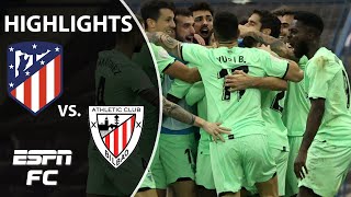 Athletic Bilbao completes INCREDIBLE comeback vs Atletico Madrid  Spanish Super Cup Highlights [upl. by Chappell824]