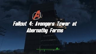 Fallout 4 Settlement Avengers Tower at Abernathy Farm [upl. by Ynos644]