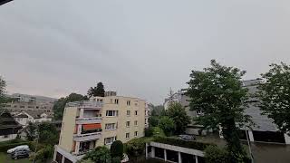 Gewitter in Urdorf am 12072024 [upl. by Aissatan]