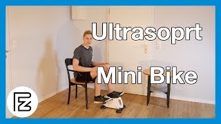 Ultrasport Mini Bike im Test  Mini Heimtrainer Ergometer Mini Fahrrad [upl. by Netsoj626]