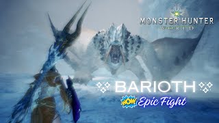 Monster Hunter World Iceborne  Barioth  Combat Epique Extraits [upl. by Eduardo]