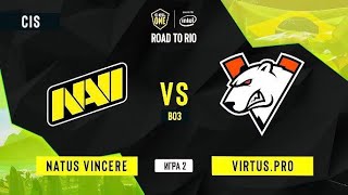 NAVI vs Virtus Pro CS2 ESL [upl. by Nos]