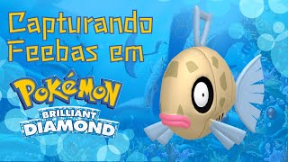 Capturando Feebas em Pokémon Brilliant Diamond amp Shining Pearl [upl. by Sal]