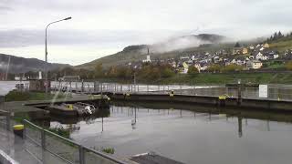 MS Otello van SijFa Cruises op 30102023 onderweg tussen Bernkastel Kues en Cochem [upl. by Gard26]