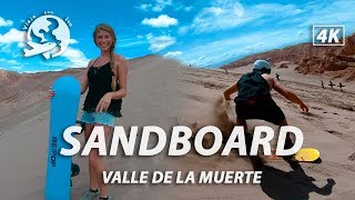 Sandboard en el Desierto  San Pedro de Atacama 4 [upl. by Lorette]