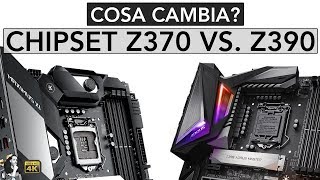 CHIPSET INTEL Z390 vs Z370  Cosa cambia [upl. by Claudine566]