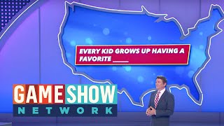 Every Kid has a Favorite   America Says  Game Show Network [upl. by Halimaj]