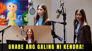 KENDRA KRAMER nagvoice over sa INSIDE OUT ANG GALING [upl. by Nichol]