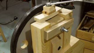 Bandsaw wheel mounts [upl. by Blair]