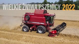 🇵🇱Wielkie Żniwa Pszenicy 2022🔥Od Rana do Nocy🔥Case IH 2388axialflow✯CzejDag✯Man amp Zetor✯ [upl. by Airotal670]