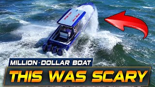 HUGE BOAT FAIL  RICH PEOPLE WITH NO SKILL AT DANGEROUS INLET  BOAT ZONE [upl. by Eniamreg701]