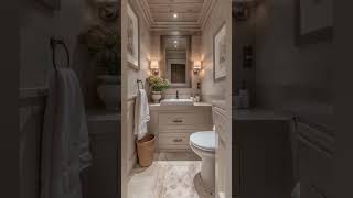 How to Create a Stunning Powder Bathroom  Expert Tips [upl. by Goldi]