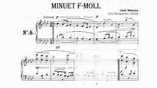 6 Minuet FMoll [upl. by Rosette]