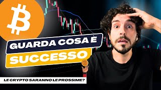 BITCOIN GUARDA CHE COSA È SUCCESSO IERI E LE CRYPTO SARANNO LE PROSSIME [upl. by Neal]