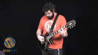 Epiphone 2008 Les Paul Custom A Gearwire BlackTie Demo [upl. by Widera]