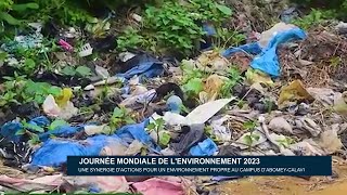 Journée mondiale de l’Environnement 2023  Une synergie d’actions pour un environnement propre [upl. by Gervase]