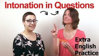 Intonation in Questions  English Pronunciation [upl. by Enidlarej]