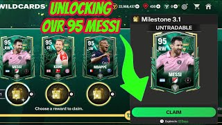 Unlocking Ovr 95 Messi In FC mobile 24 Rizwan Fm ❤️‍🩹 [upl. by Eiramit283]