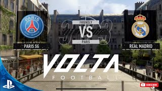 3vs3 FIFA 21 VOLTA FOOTBALL MatchFull Gameplay  PSG vs REAL MADRID [upl. by Ailuj]