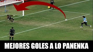 Los 7 mejores goles de penalti a lo Panenka • Mejores goles a lo Panenka [upl. by Nolyar]