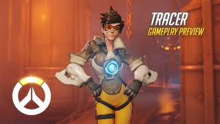 Tracer Gameplay Preview  Overwatch  1080p HD 60 FPS [upl. by Quick612]