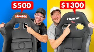 500 vs 1300 Racing Seats [upl. by Wehrle]