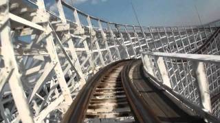 Hakugei Nagashima Spa Land  Roller Coaster OffRide 4K60FPS [upl. by Harod479]