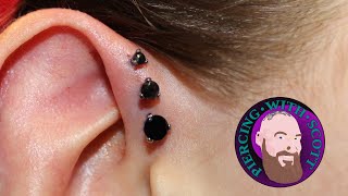 The Whole Truth  Forward Helix Piercing [upl. by Ahsirtap]