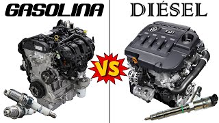 Motores GASOLINA vs DIÉSEL Una COMPARACIÓN a fondo [upl. by Menken539]