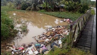 Concern of river pollution grows due to rapid development [upl. by Meldoh]