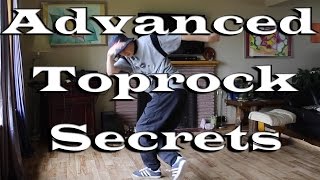 Bboy Tutorial  Secrets to getting Faster and Cleaner Toprock [upl. by Haramat]