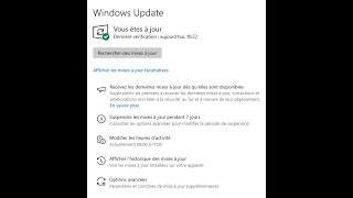 MISE A JOUR DE WINDOWS [upl. by Neelahtak884]