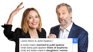 Leslie Mann amp Judd Apatow Answer the Webs Most Searched Questions  WIRED [upl. by Ire777]