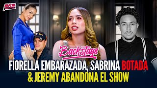 FIORELLA EMBARAZADA SABRINA BOTADA amp JEREMY ABANDONA EL SHOW 😞 [upl. by Ileak]