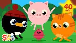 The Roly Poly Roll   More Kids Songs  Super Simple Songs [upl. by Kacy]