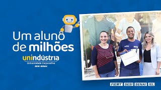 Matrícula de 1 milhão da Unindústria – Sesi Escola Cuiabá [upl. by Alena]