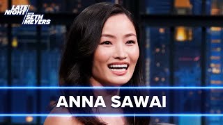 Anna Sawai Talks Emmy Nomination for Shōgun Being in a JPop Group and Pachinko [upl. by Schulman]