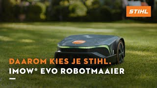 Wat zijn de voordelen van de robotmaaier STIHL iMOW® EVO [upl. by Jakie398]