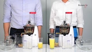 Kuvings B6000 Juicing Tips Compare Kuvings Whole Slow Juicers by Using Wrong Way VS Right [upl. by Julieta47]