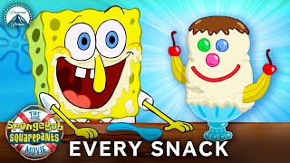 All the FOOD in The SpongeBob SquarePants Movie 🍔  Paramount Movies [upl. by Neiv]