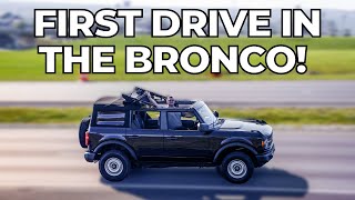 First Drive in the 2021 Bronco Base Model [upl. by Janith]