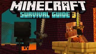 Wither Skeleton Farm Part 2 ▫ Minecraft Survival Guide S3 ▫ Tutorial Lets Play Ep92 [upl. by Attela]