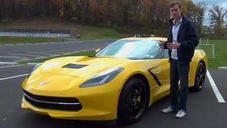 Review 2015 Chevrolet Corvette w 8Speed Automatic [upl. by Teplica]