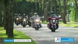 Opale Harley Days Reportage France 3 du 14 septembre 2023 [upl. by Ahseela]