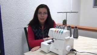 Overlock Cómo limpiar y engrasar una overlock casera [upl. by Liamsi]